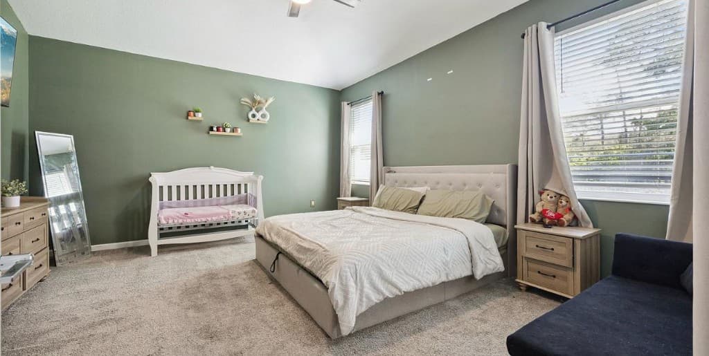 Room before interior painting