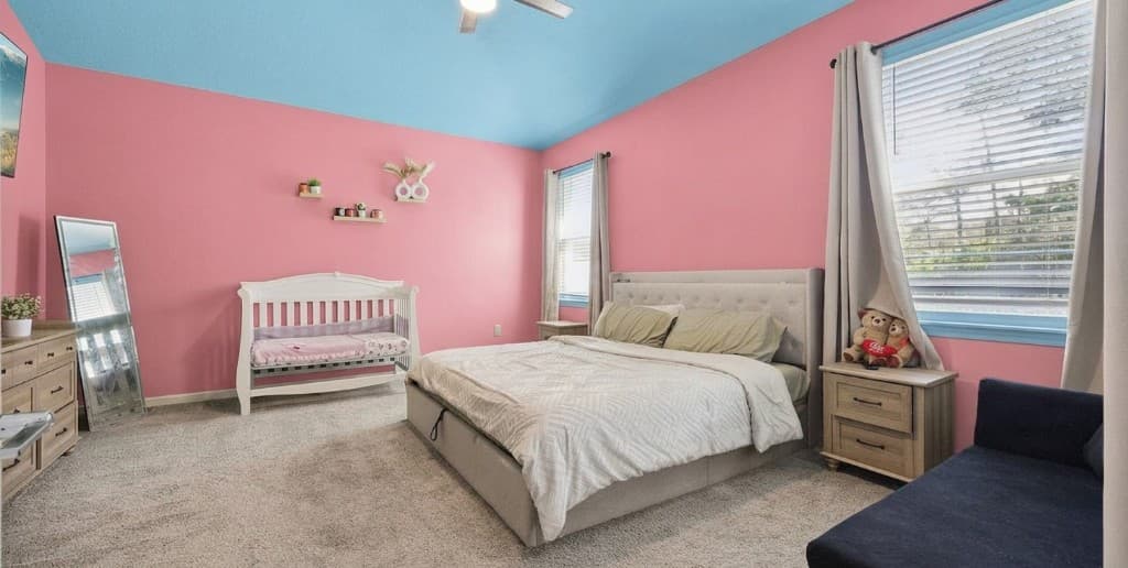 Room after interior painting